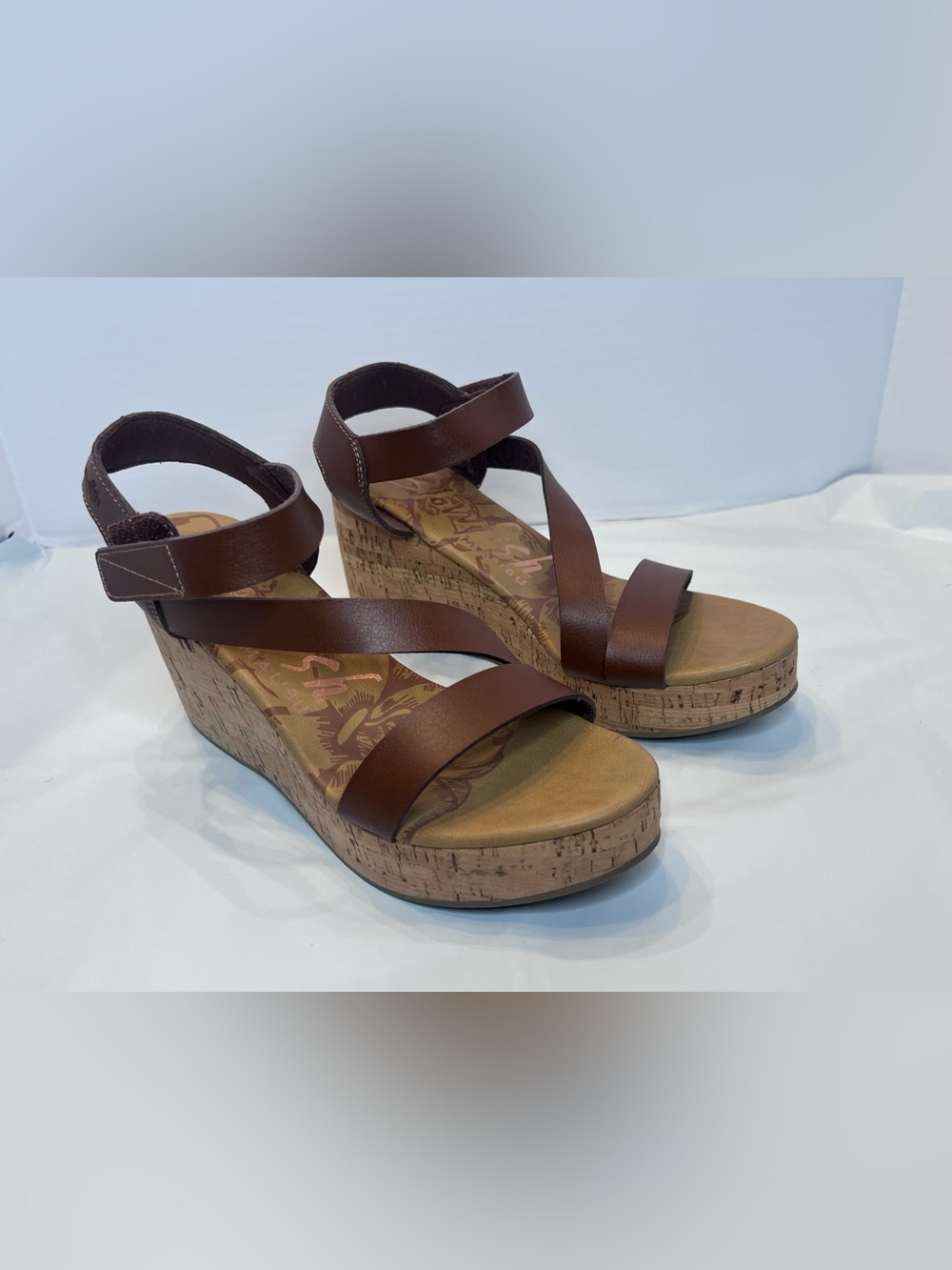 Blowfish Malibu Women’s Brown Wedge Sandal